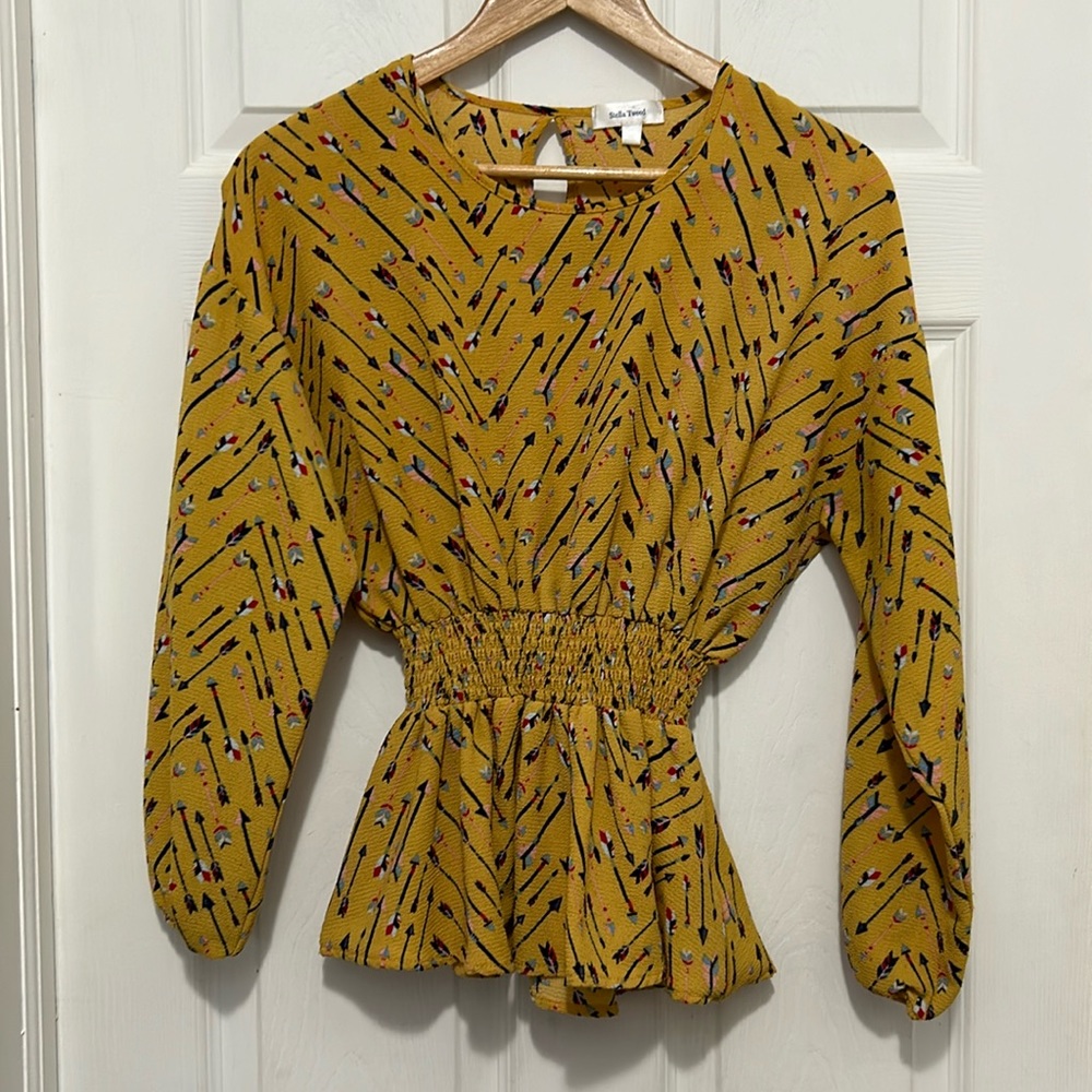 STELLA TWEED shirt. Size S